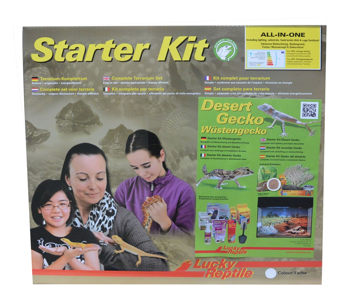 Starter Kit "Desert Gecko" - Chat - FutéStarter Kit "Desert Gecko"Lucky Reptile