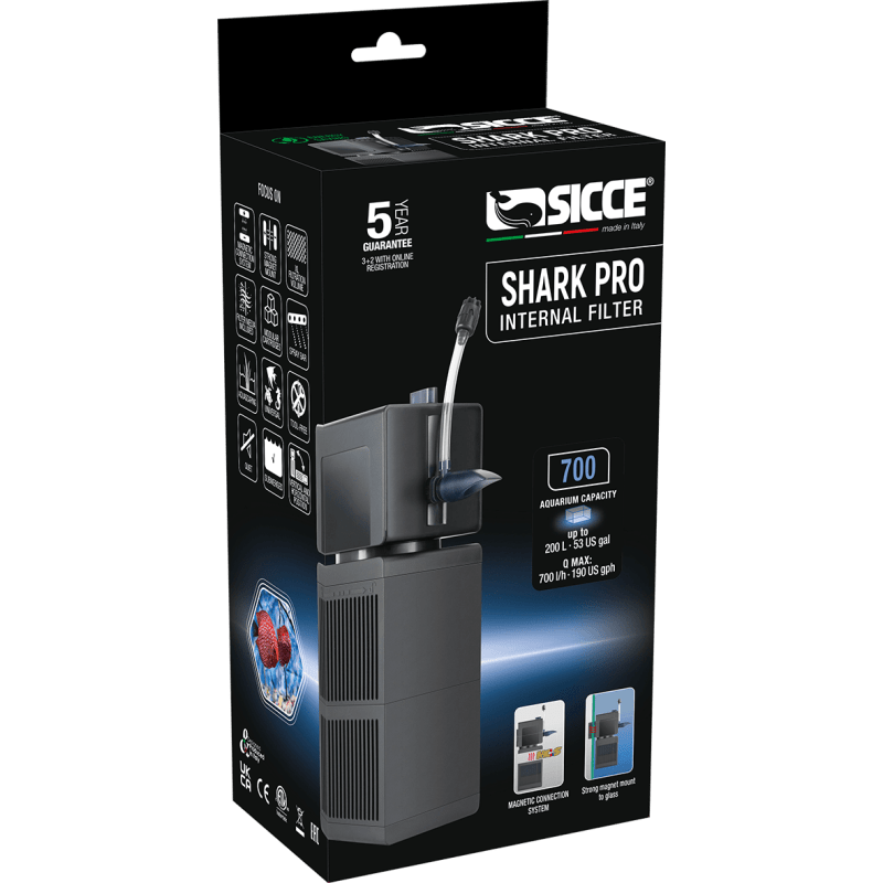 Filtre SHARK PRO - Chat - FutéFiltre SHARK PROSICCE