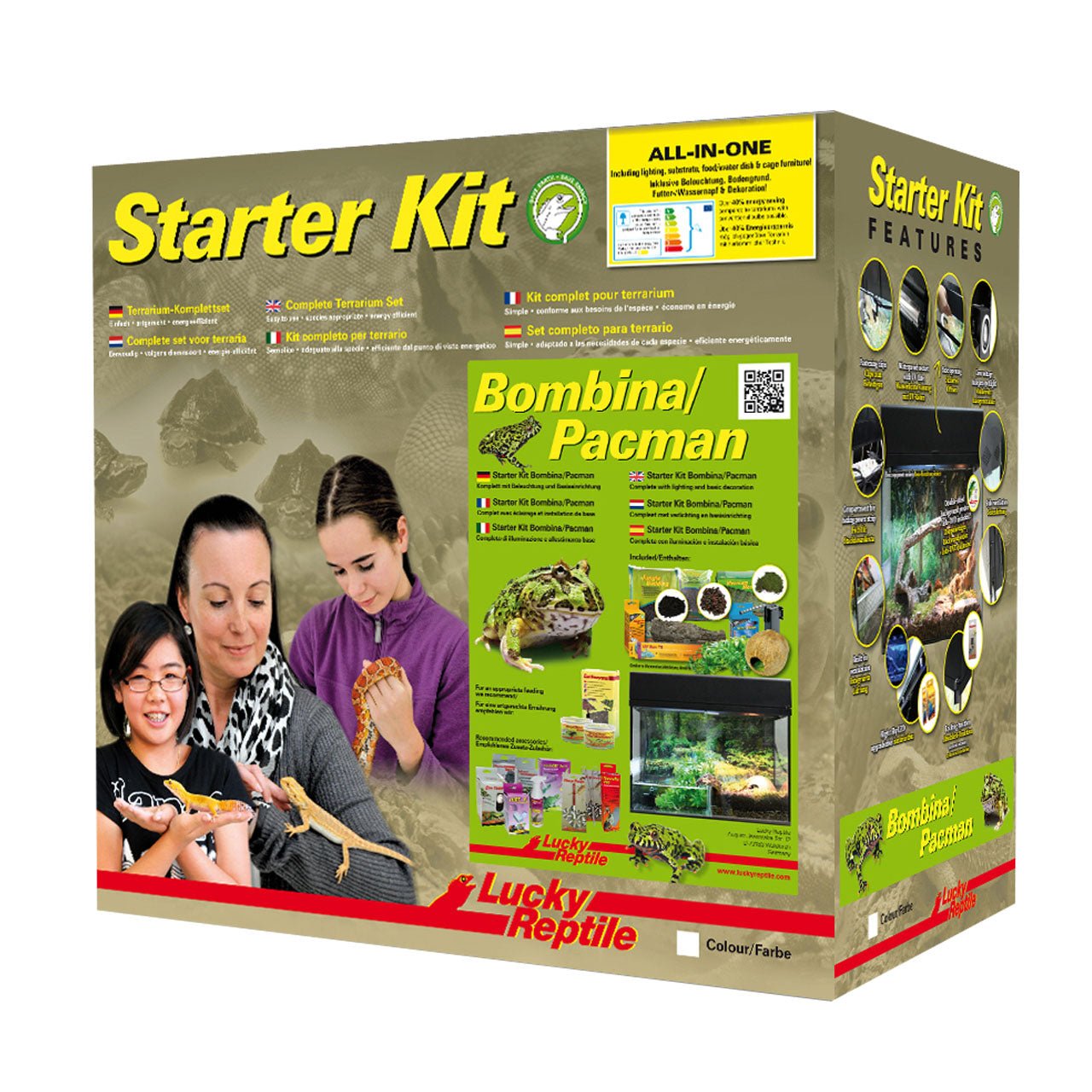 Starter Kit "Bombina/Pacman" - Chat - FutéStarter Kit "Bombina/Pacman"Lucky Reptile