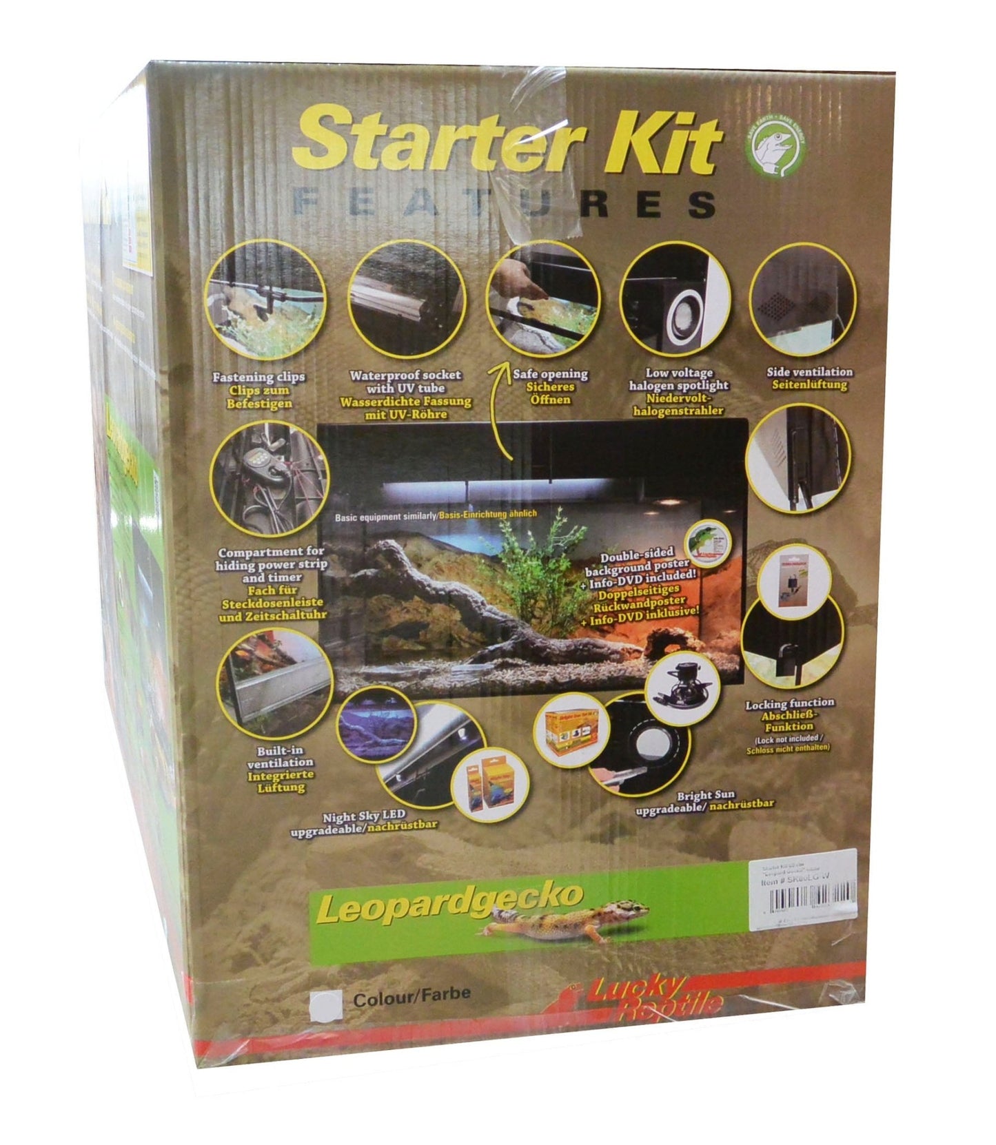 Starter Kit "Leopard Gecko" - Chat - FutéStarter Kit "Leopard Gecko"Lucky Reptile