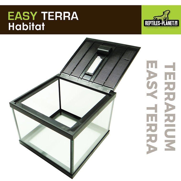 Easy Terra S - 20x20x16,5 cm - Chat - FutéEasy Terra S - 20x20x16,5 cmTerrariumReptile Planet