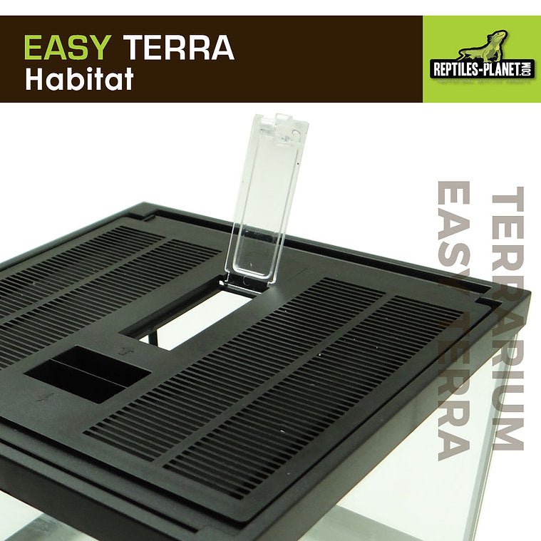 Easy Terra S - 20x20x16,5 cm - Chat - FutéEasy Terra S - 20x20x16,5 cmTerrariumReptile Planet