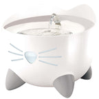 CA Pixi Fountain 2L Stainless Steel Top Blanc - Chat - FutéCA Pixi Fountain 2L Stainless Steel Top BlancFontaine a eauPixi