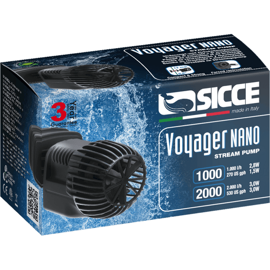 Voyager NANO - Chat - FutéVoyager NANOPompe de brassageSICCE