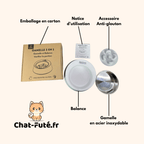 Gamelle Intelligente pour des Repas Équilibrés au Gramme Près ! - Chat - FutéGamelle Intelligente pour des Repas Équilibrés au Gramme Près !Chat - Futé