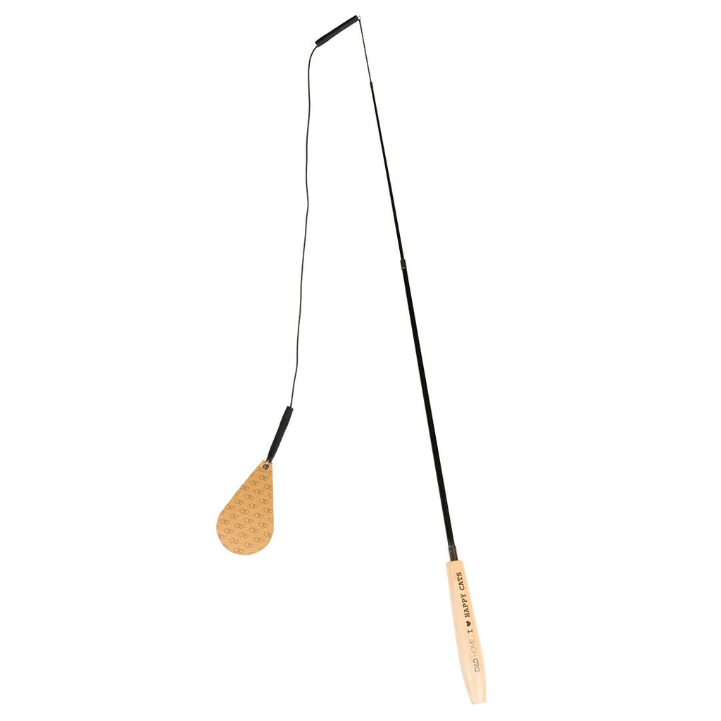 CONNOR - Canne à pêche télescopique - 3 proies Crème/noir - Chat - FutéCONNOR - Canne à pêche télescopique - 3 proies Crème/noirD&D Home