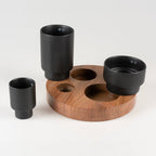 IGGY — Plateau d’enrichissement à 3 hauteurs Noir - Chat - FutéIGGY — Plateau d’enrichissement à 3 hauteurs NoirD&D Home