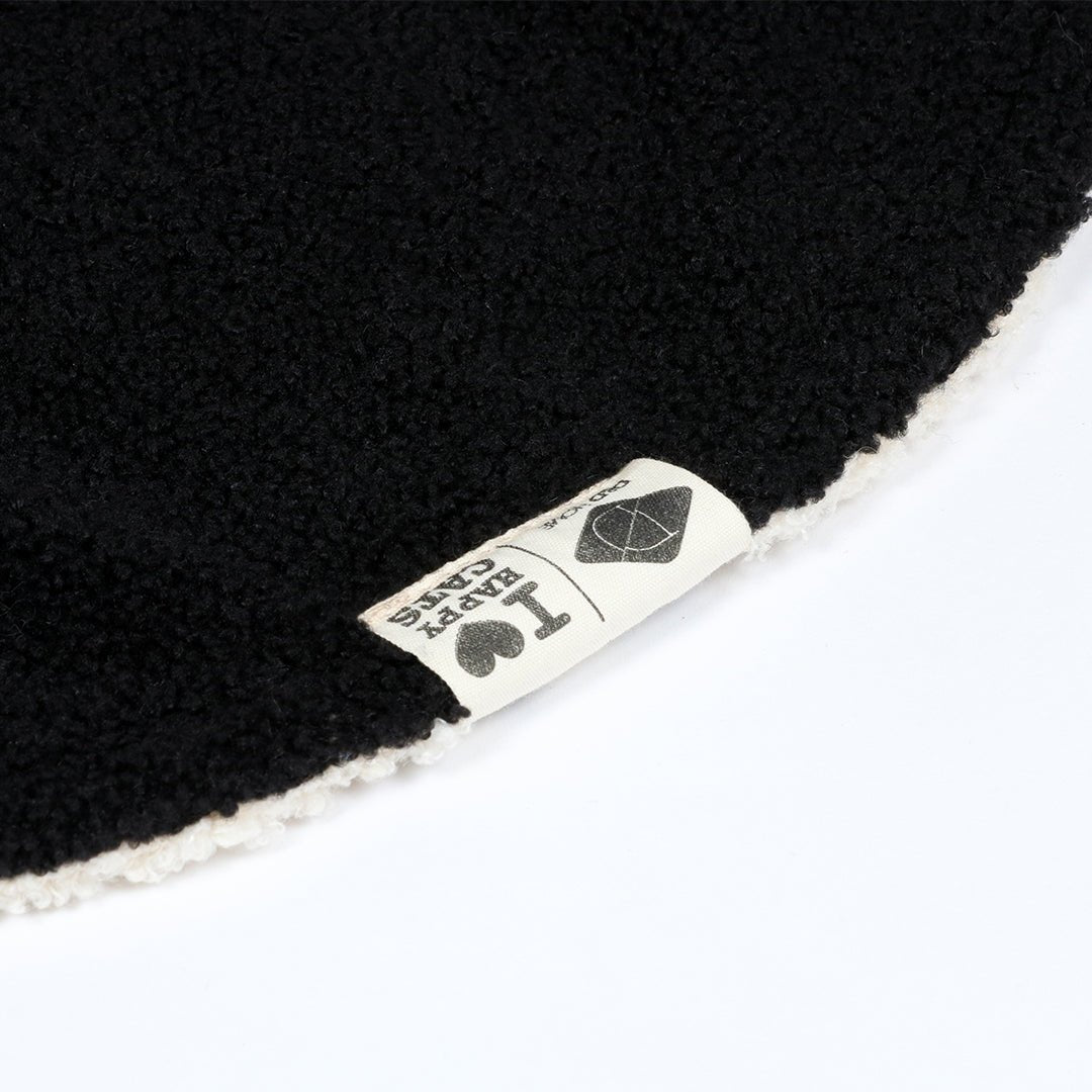 MAEVE – Couverture circulaire Noir/blanc - Chat - FutéMAEVE – Couverture circulaire Noir/blancD&D Home