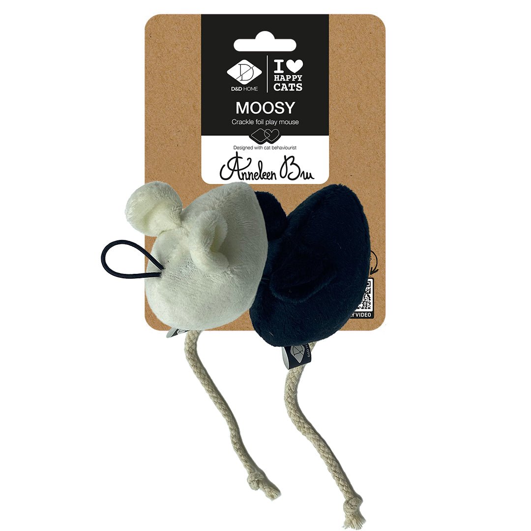 MOOSY – Jouet en forme de souris Multicolore - Chat - FutéMOOSY – Jouet en forme de souris MulticoloreD&D Home