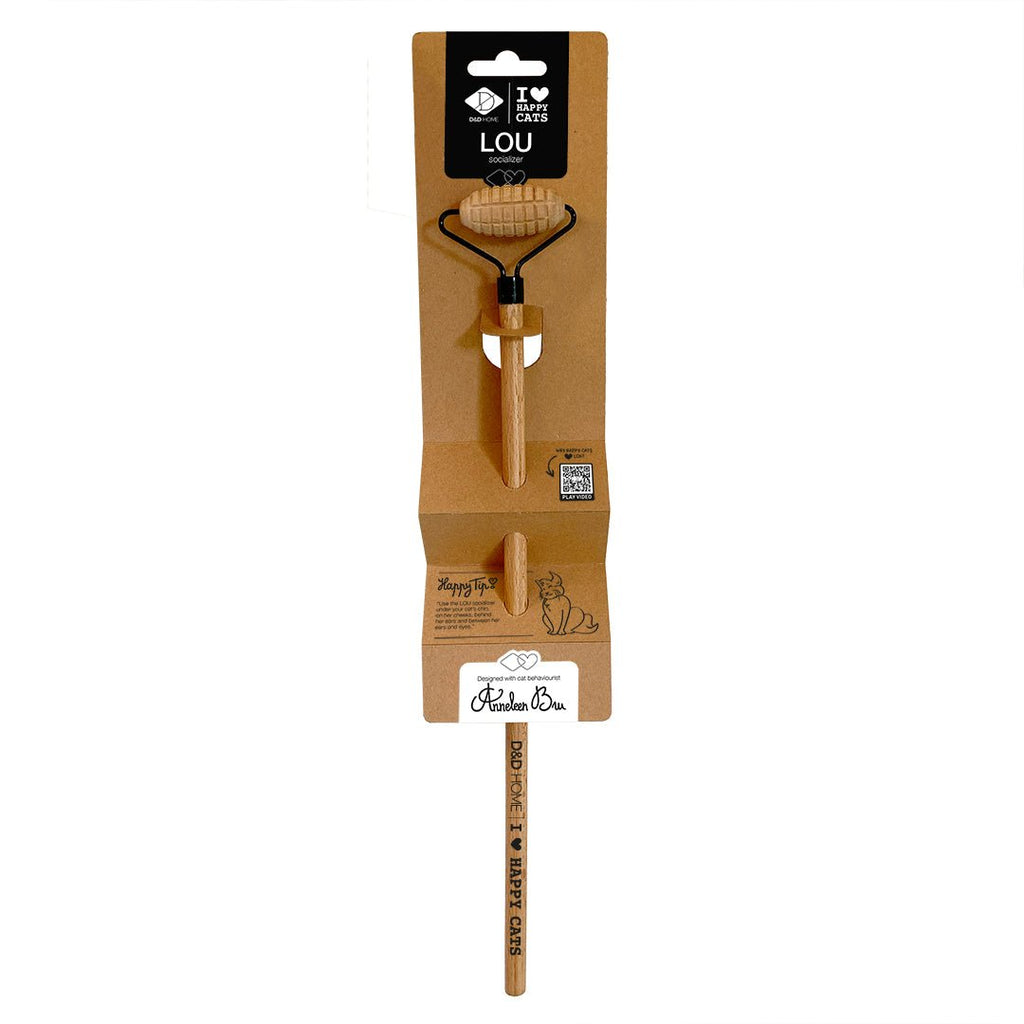 LOU — Socialisateur Couleur bois - Chat - FutéLOU — Socialisateur Couleur boisD&D Home