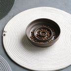 JILL - Set de table Noir - Chat - FutéJILL - Set de table NoirD&D Home