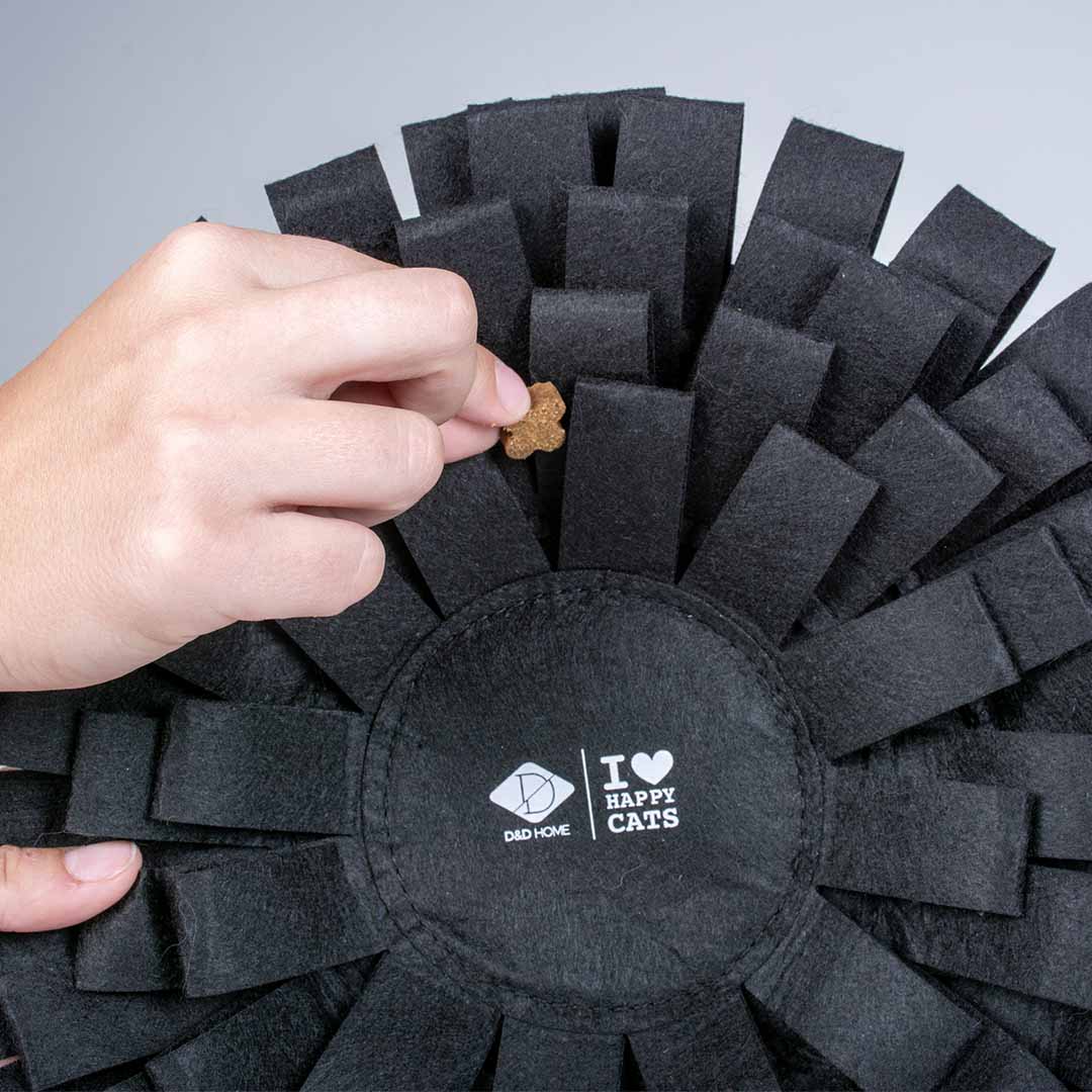 SUZY - tapis à renifler Noir - Chat - FutéSUZY - tapis à renifler NoirD&D Home