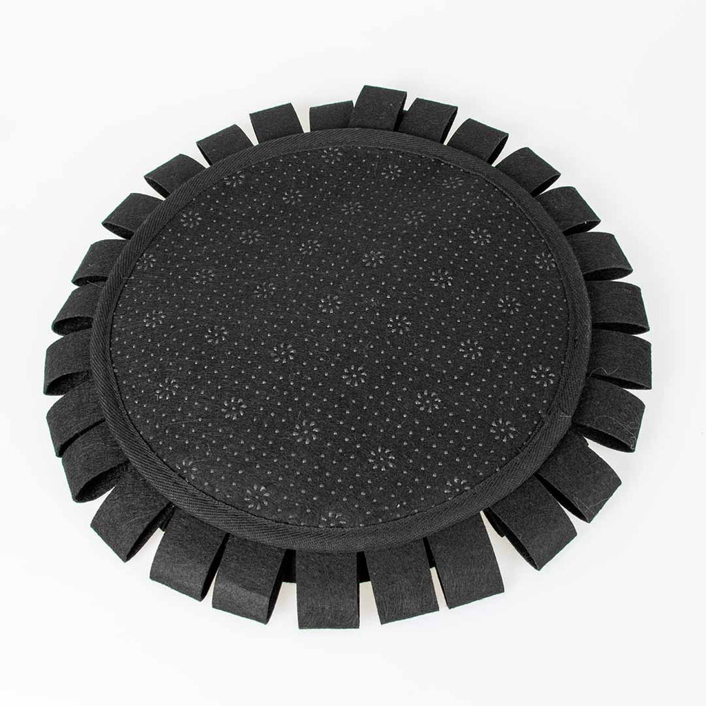 SUZY - tapis à renifler Noir - Chat - FutéSUZY - tapis à renifler NoirD&D Home