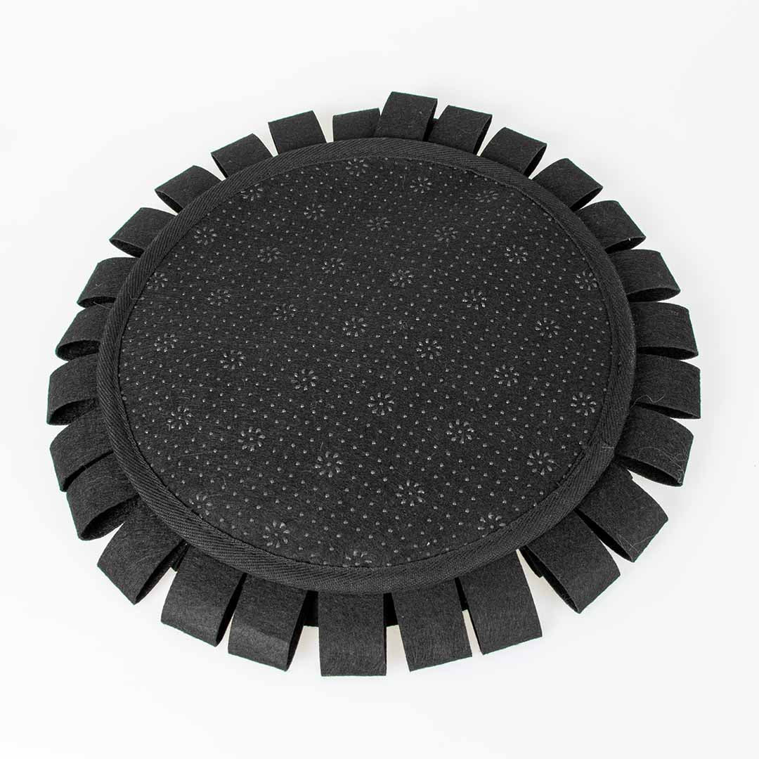 SUZY - tapis à renifler Noir - Chat - FutéSUZY - tapis à renifler NoirD&D Home