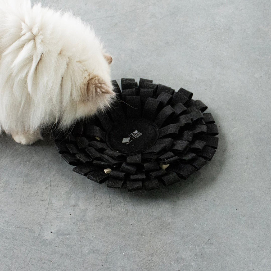 SUZY - tapis à renifler Noir - Chat - FutéSUZY - tapis à renifler NoirD&D Home