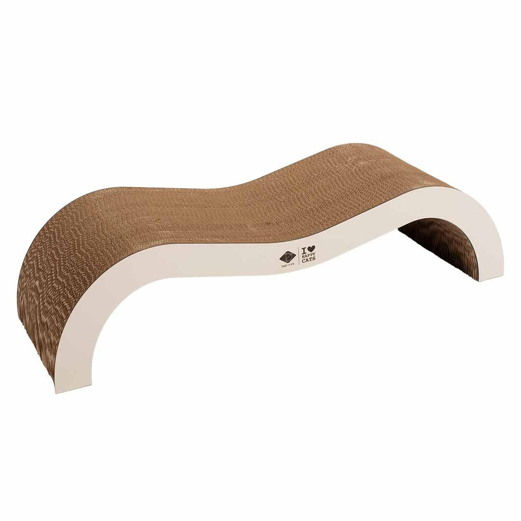 ARCHIE - fauteuil - griffoir en carton Brun/beige - Chat - FutéARCHIE - fauteuil - griffoir en carton Brun/beigeD&D Home