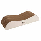 ARCHIE - fauteuil - griffoir en carton Brun/beige - Chat - FutéARCHIE - fauteuil - griffoir en carton Brun/beigeD&D Home