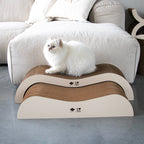 ARCHIE - fauteuil - griffoir en carton Brun/beige - Chat - FutéARCHIE - fauteuil - griffoir en carton Brun/beigeD&D Home