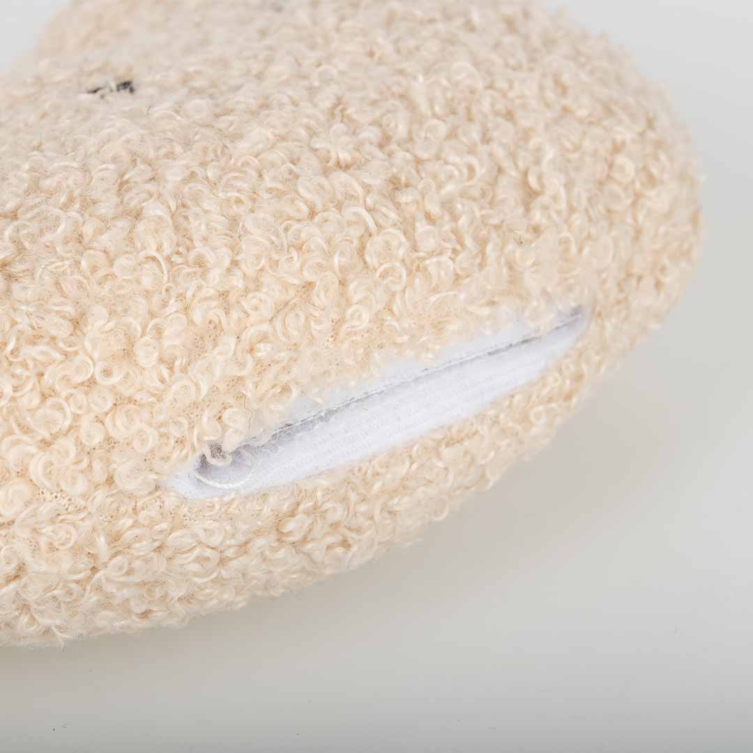 ZARA - coussin de frappe à remplissage multiple Blanc cassé - Chat - FutéZARA - coussin de frappe à remplissage multiple Blanc casséD&D Home