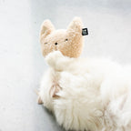 ZARA - coussin de frappe à remplissage multiple Blanc cassé - Chat - FutéZARA - coussin de frappe à remplissage multiple Blanc casséD&D Home