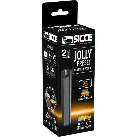 Mini Chauffage Incassable Jolly preset 25 - Chat - FutéMini Chauffage Incassable Jolly preset 25SICCE