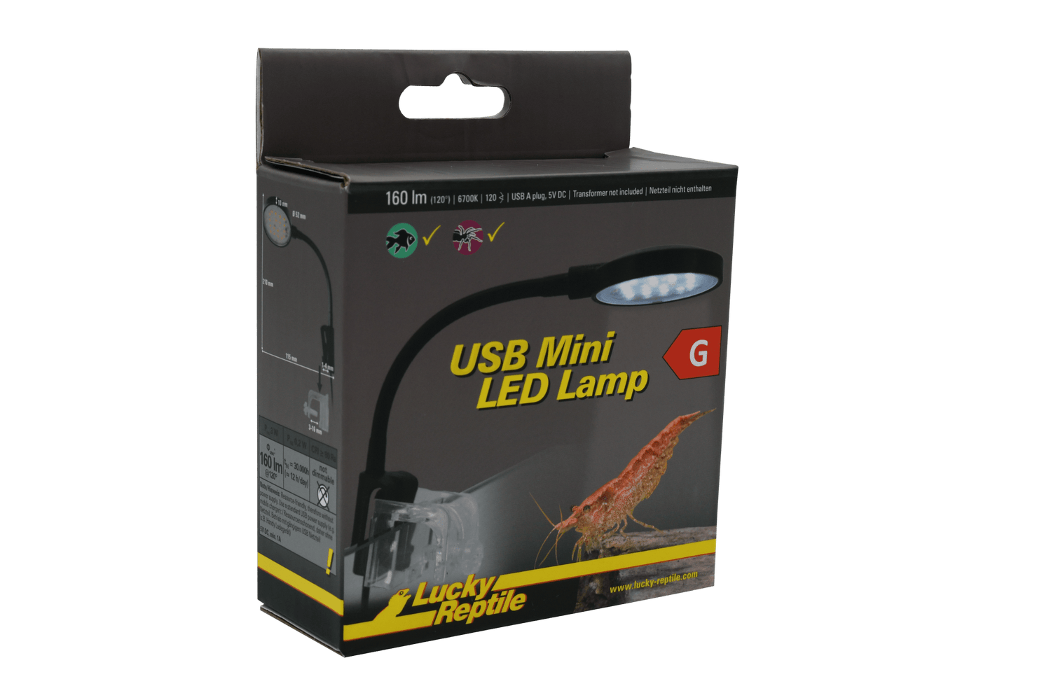 USB mini LED Lamp - Chat - FutéUSB mini LED LampLucky Reptile