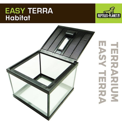Easy Terra S - 20x20x16,5 cm - Chat - FutéEasy Terra S - 20x20x16,5 cmTerrariumReptile Planet